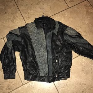 Leather jacket